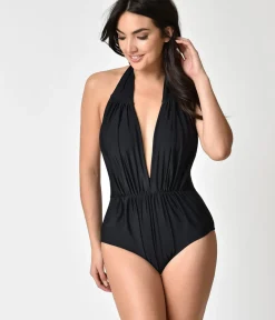 Unique Vintage One Piece Swim><noscript><img width=