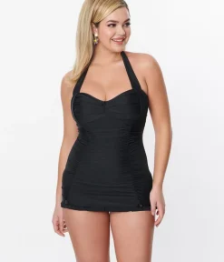 Unique Vintage One Piece Swim|Honeymoon Outfits><noscript><img width=