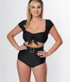 Unique Vintage Swim Bottoms|Two Piece Swim><noscript><img width=