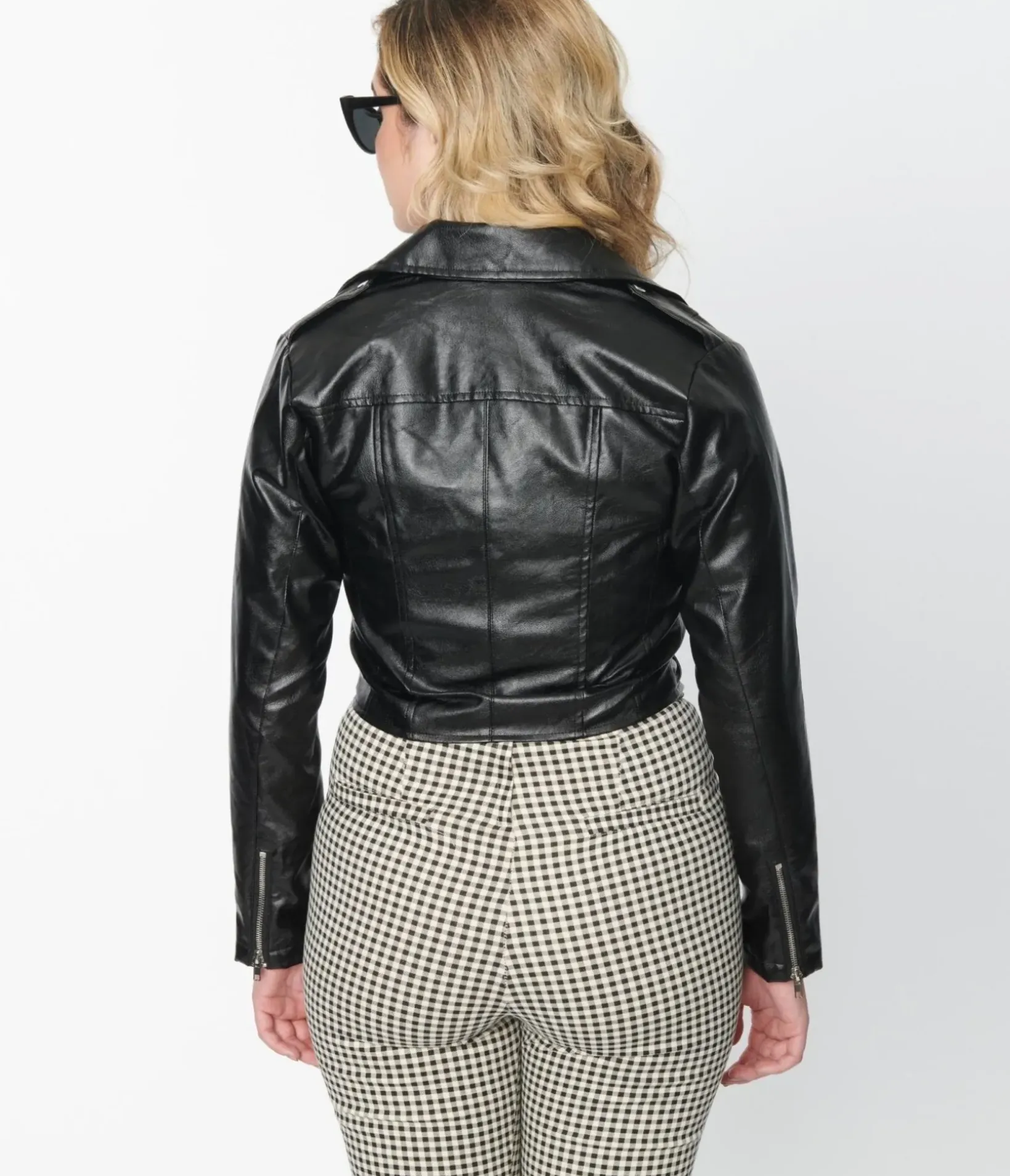 Unique Vintage Coats & Jackets|All Things Black>Black Leather Jacket