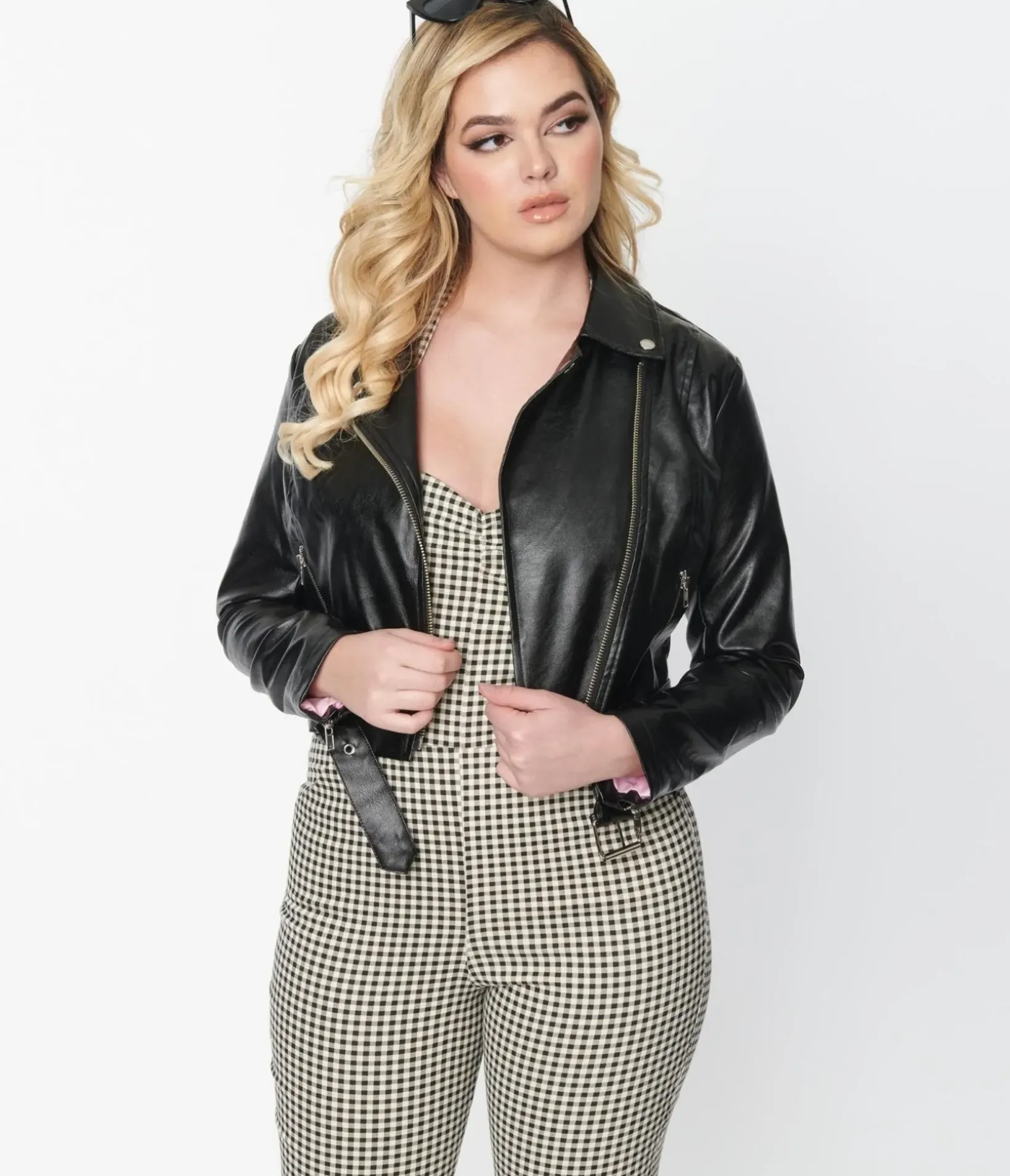 Unique Vintage Coats & Jackets|All Things Black>Black Leather Jacket