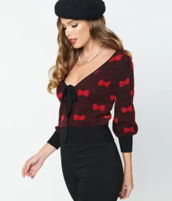 Unique Vintage Sweaters & Cardigans|All Things Red><noscript><img width=