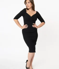 Unique Vintage Pencil|Everyday Dresses><noscript><img width=