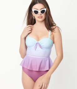 Unique Vintage Swim Tops><noscript><img width=