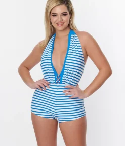 Unique Vintage One Piece Swim><noscript><img width=