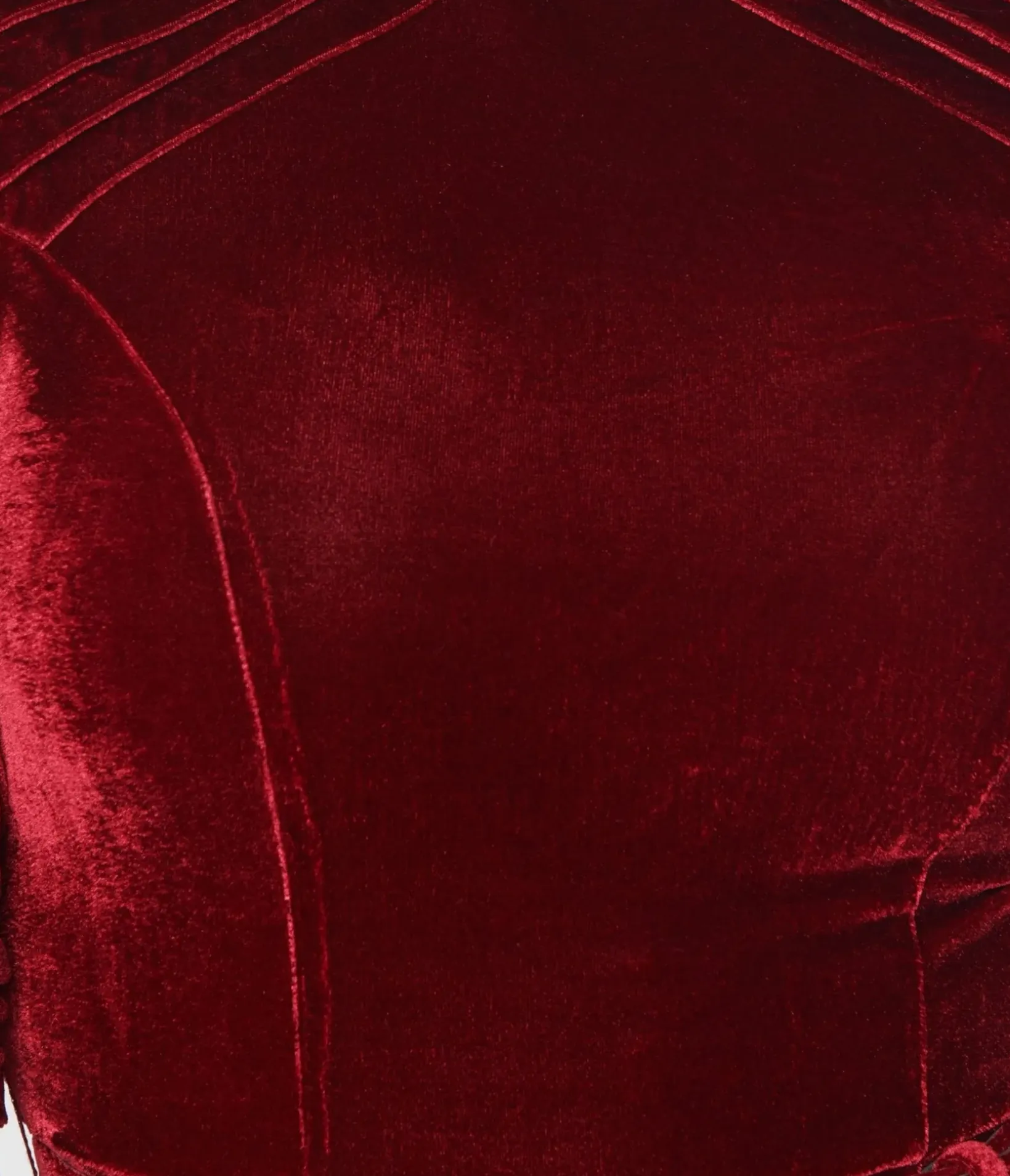 Unique Vintage Fit & Flare|Fit & Flare>Burgundy Velvet Stephanie Fit & Flare Dress