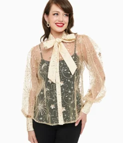 Unique Vintage Blouses><noscript><img width=