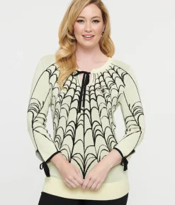 Unique Vintage Sweaters & Cardigans|Halloween><noscript><img width=