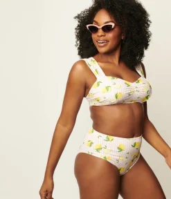 Unique Vintage Swim Tops|Two Piece Swim><noscript><img width=