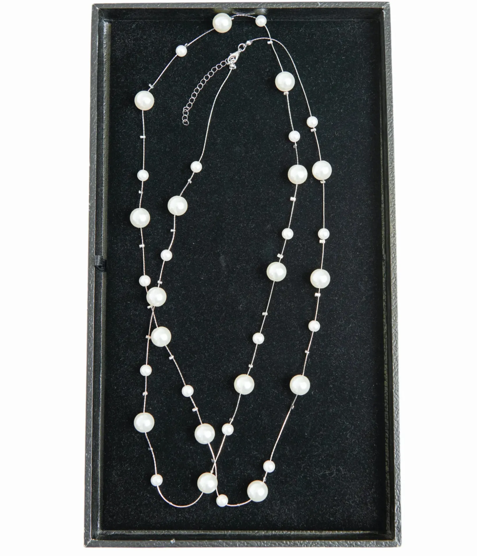 Unique Vintage Special Occasion|Flapper Accessories>60" Long Pearl Necklace
