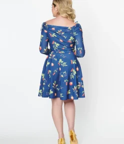 Unique Vintage Fit & Flare|Everyday Dresses><noscript><img width=