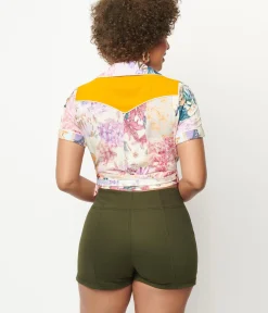 Unique Vintage Shorts><noscript><img width=