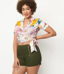 Unique Vintage Shorts><noscript><img width=
