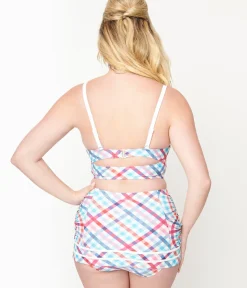 Unique Vintage Swim Bottoms|Two Piece Swim><noscript><img width=