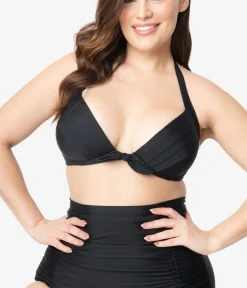 Unique Vintage Two Piece Swim|Swim Tops><noscript><img width=