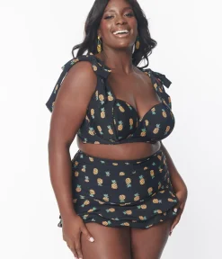 Unique Vintage Two Piece Swim|Swim Tops><noscript><img width=