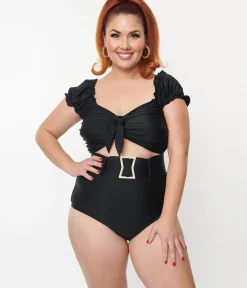 Unique Vintage Swim Tops|Two Piece Swim><noscript><img width=