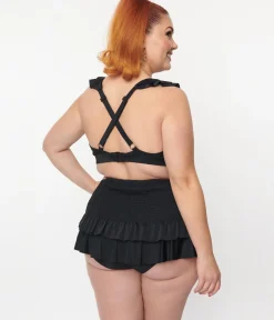 Unique Vintage Swim Bottoms|Two Piece Swim><noscript><img width=