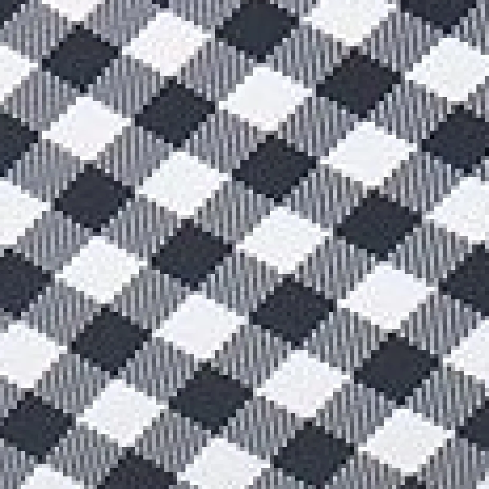 Unique Vintage Two Piece Swim|Swim Tops>Plus Size Black & White Bias Gingham Twist Front Halter Swim Top