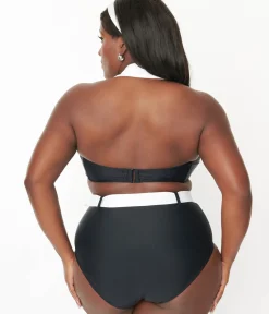 Unique Vintage Two Piece Swim|Swim Tops><noscript><img width=