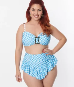 Unique Vintage Two Piece Swim|Swim Tops><noscript><img width=