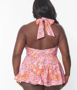 Unique Vintage One Piece Swim|One Piece Swim><noscript><img width=