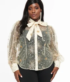 Unique Vintage Blouses|Blouses><noscript><img width=