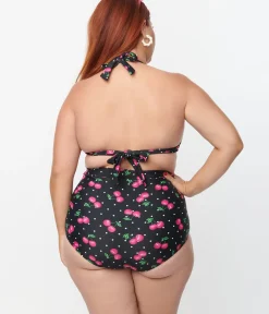 Unique Vintage Swim Bottoms|All Things Pink><noscript><img width=