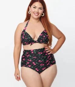 Unique Vintage Swim Bottoms|All Things Pink><noscript><img width=