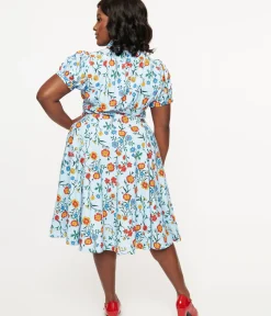 Unique Vintage Fit & Flare|Everyday Dresses><noscript><img width=