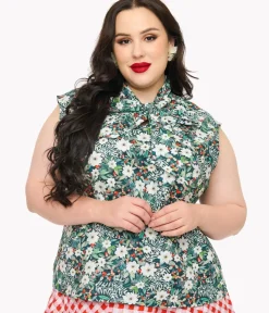 Unique Vintage Blouses|Blouses><noscript><img width=