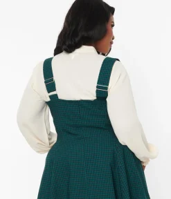 Unique Vintage Blouses|Blouses>Plus Size 1940s Ivory Neck Tie Blouse