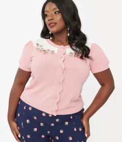 Unique Vintage Sweaters & Cardigans|All Things Pink><noscript><img width=