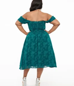 Unique Vintage Fit & Flare|Pocket Dresses><noscript><img width=