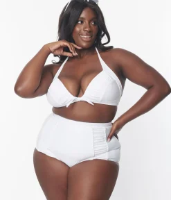 Unique Vintage Two Piece Swim|Swim Tops><noscript><img width=