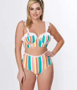 Unique Vintage Swim Tops><noscript><img width=