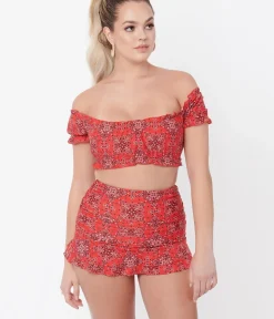 Unique Vintage Swim Bottoms|Two Piece Swim><noscript><img width=