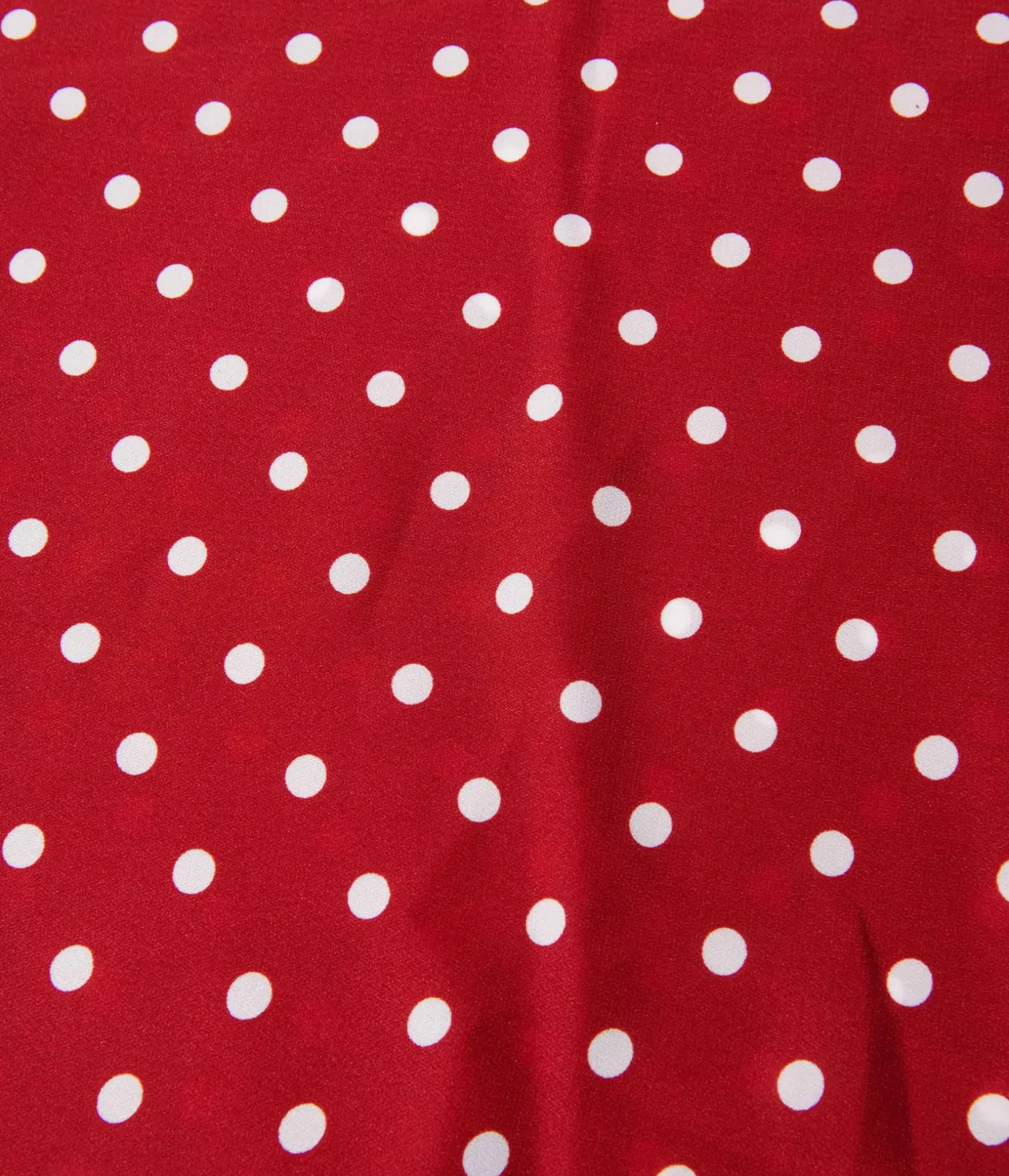 Unique Vintage All Things Red|Hair Scarves>Red & White Polka Dot Hair Scarf
