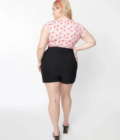 Unique Vintage Shorts|Summer Vacation><noscript><img width=