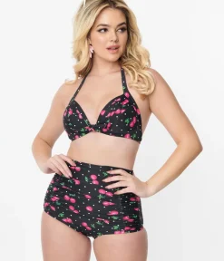 Unique Vintage Swim Bottoms|All Things Pink><noscript><img width=