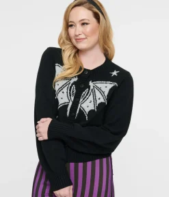Unique Vintage Sweaters & Cardigans|All Things Black><noscript><img width=