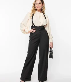 Unique Vintage Pants|All Things Black><noscript><img width=