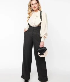 Unique Vintage Pants|All Things Black><noscript><img width=