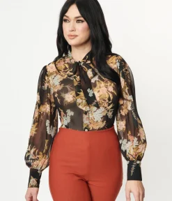 Unique Vintage Blouses><noscript><img width=