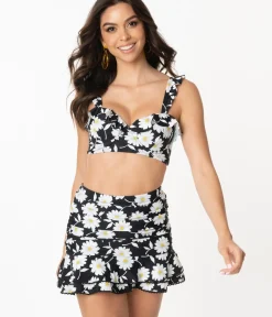 Unique Vintage Swim Tops|Two Piece Swim><noscript><img width=