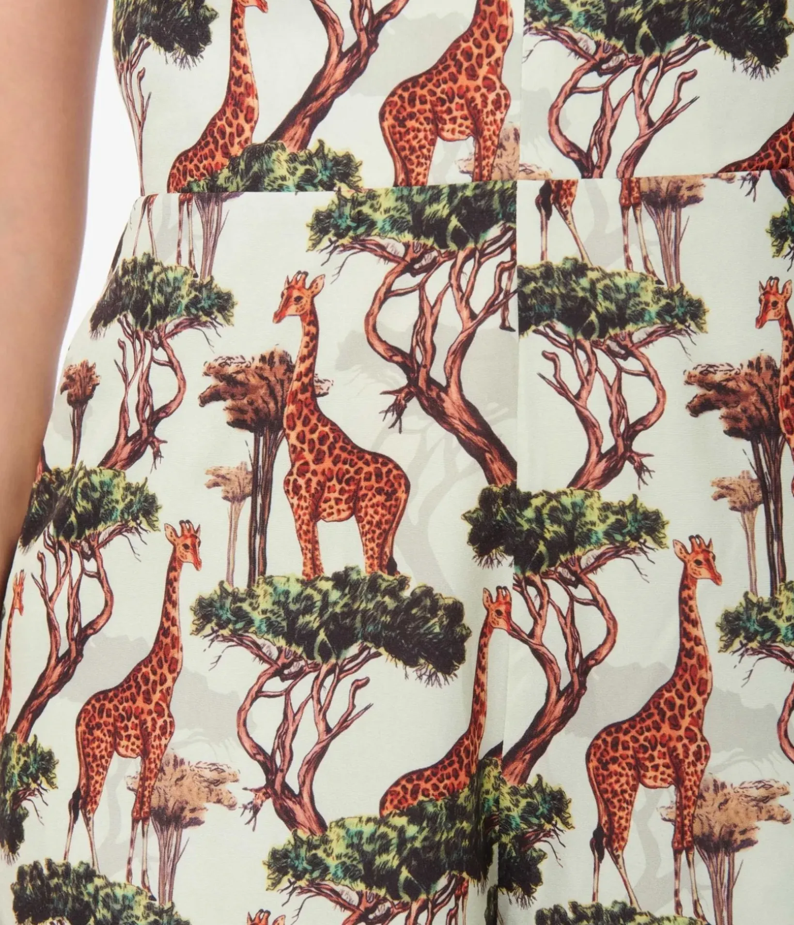 Unique Vintage Rompers & Jumpsuits|Rompers & Jumpsuits>1970s Giraffe Print Halter Jumpsuit