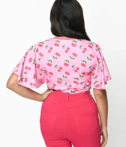 Unique Vintage Blouses|All Things Pink><noscript><img width=