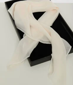 Unique Vintage Hair Scarves|Gloves & Scarves>1950s Off White Hair Scarf
