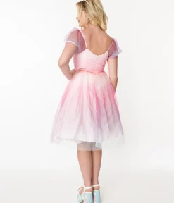 Unique Vintage Fit & Flare|Everyday Dresses><noscript><img width=