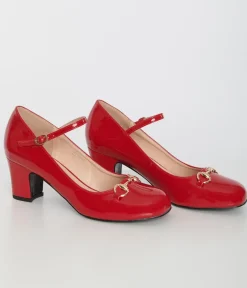 Unique Vintage Heels|All Things Red><noscript><img width=